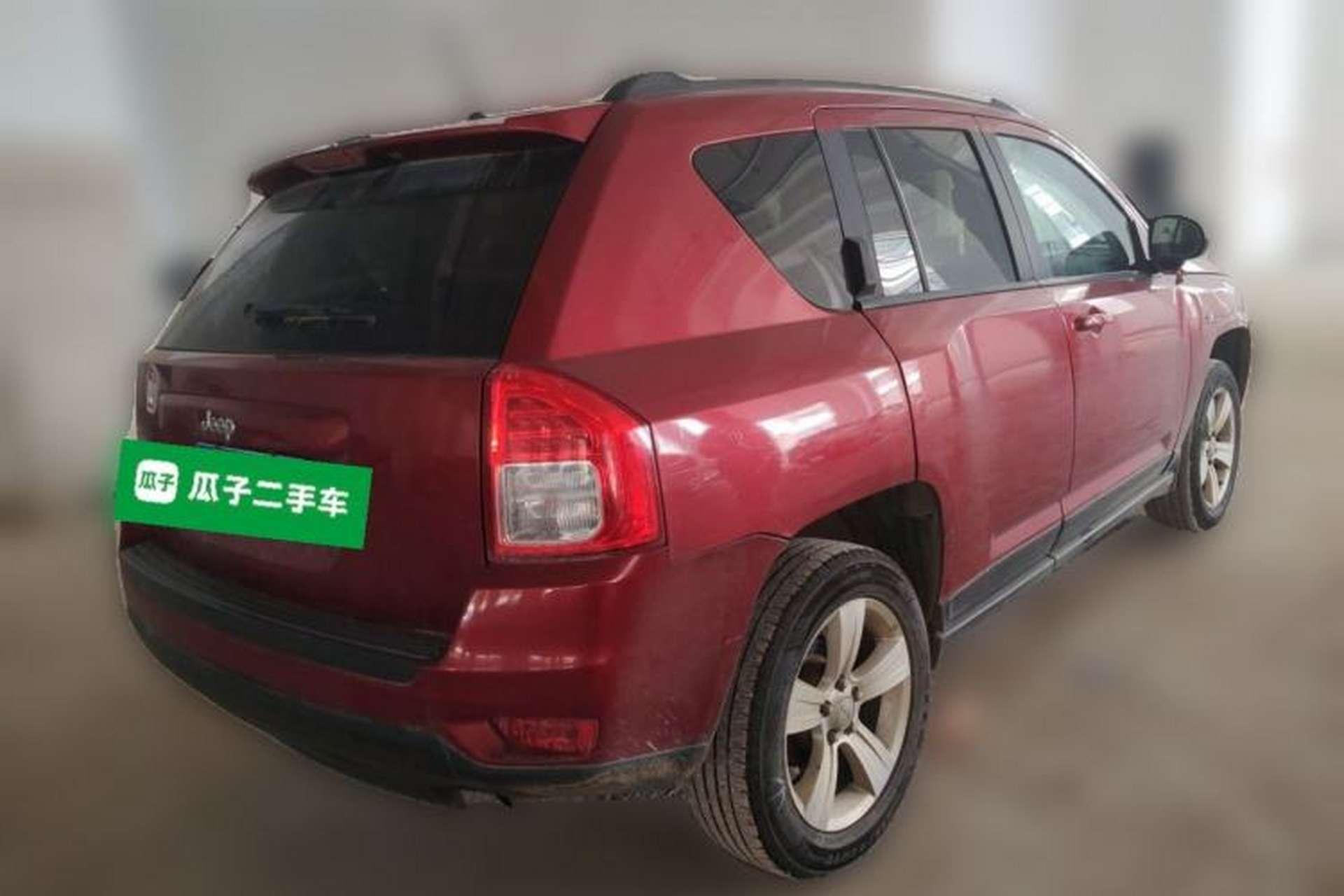 Used Jeep Compass 2012 2.0L two-wheel drive sport version Rear Right 45 Deg