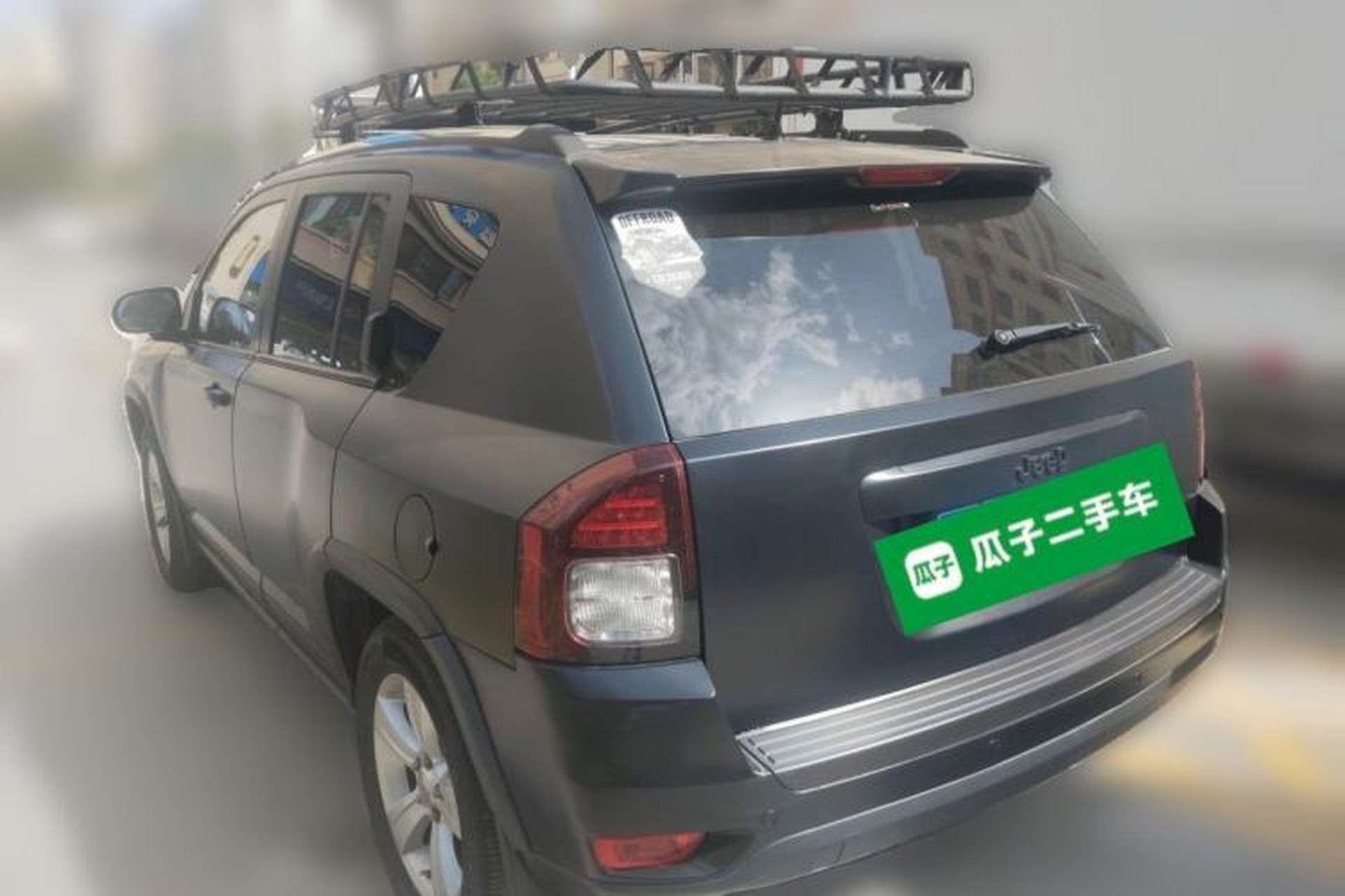 Used Jeep Compass 2013 2.4L four-wheel-drive sport version Rear Left 45 Deg