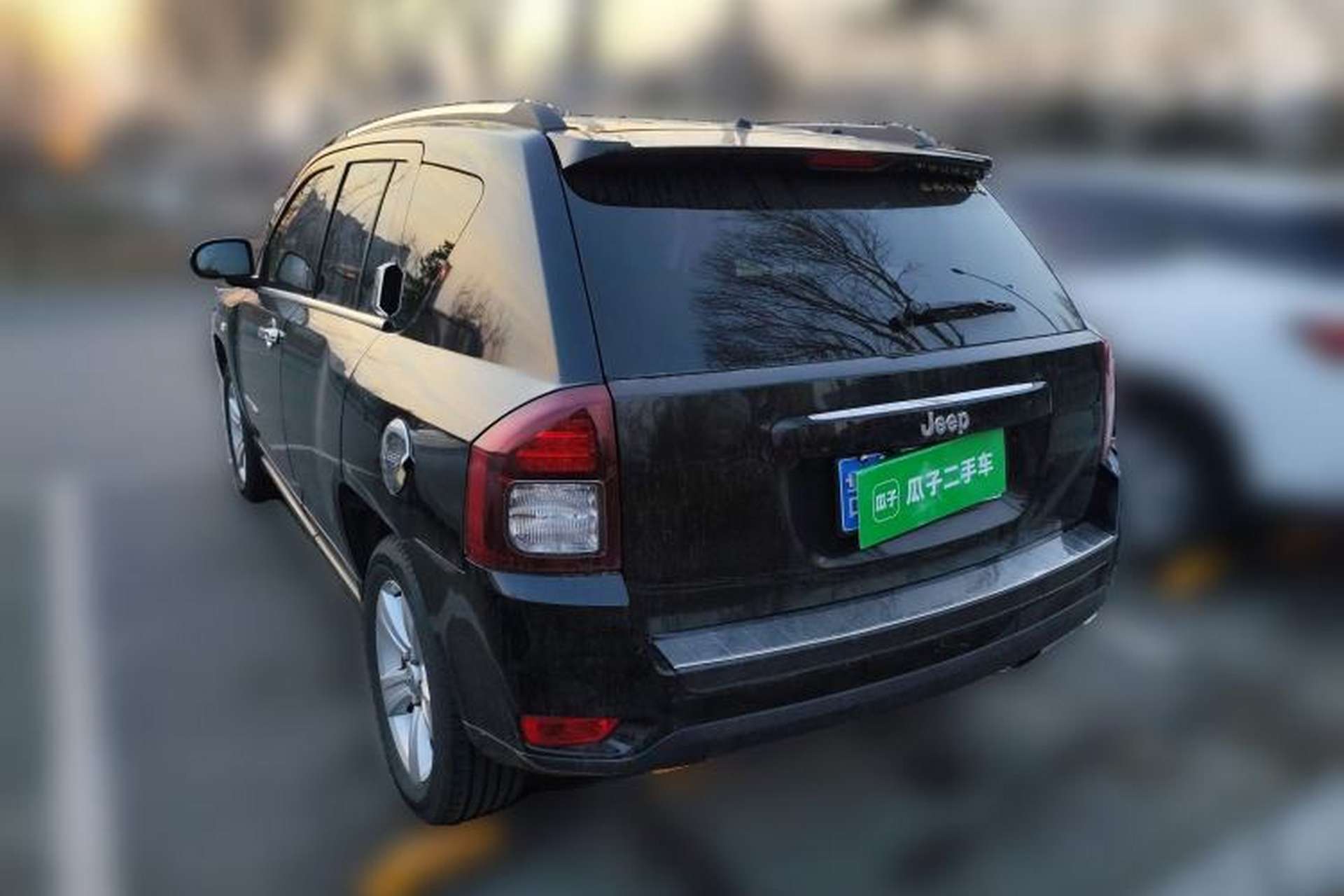 Used Jeep Compass 2013 2.4L four-wheel-drive sport version Rear Left 45 Deg