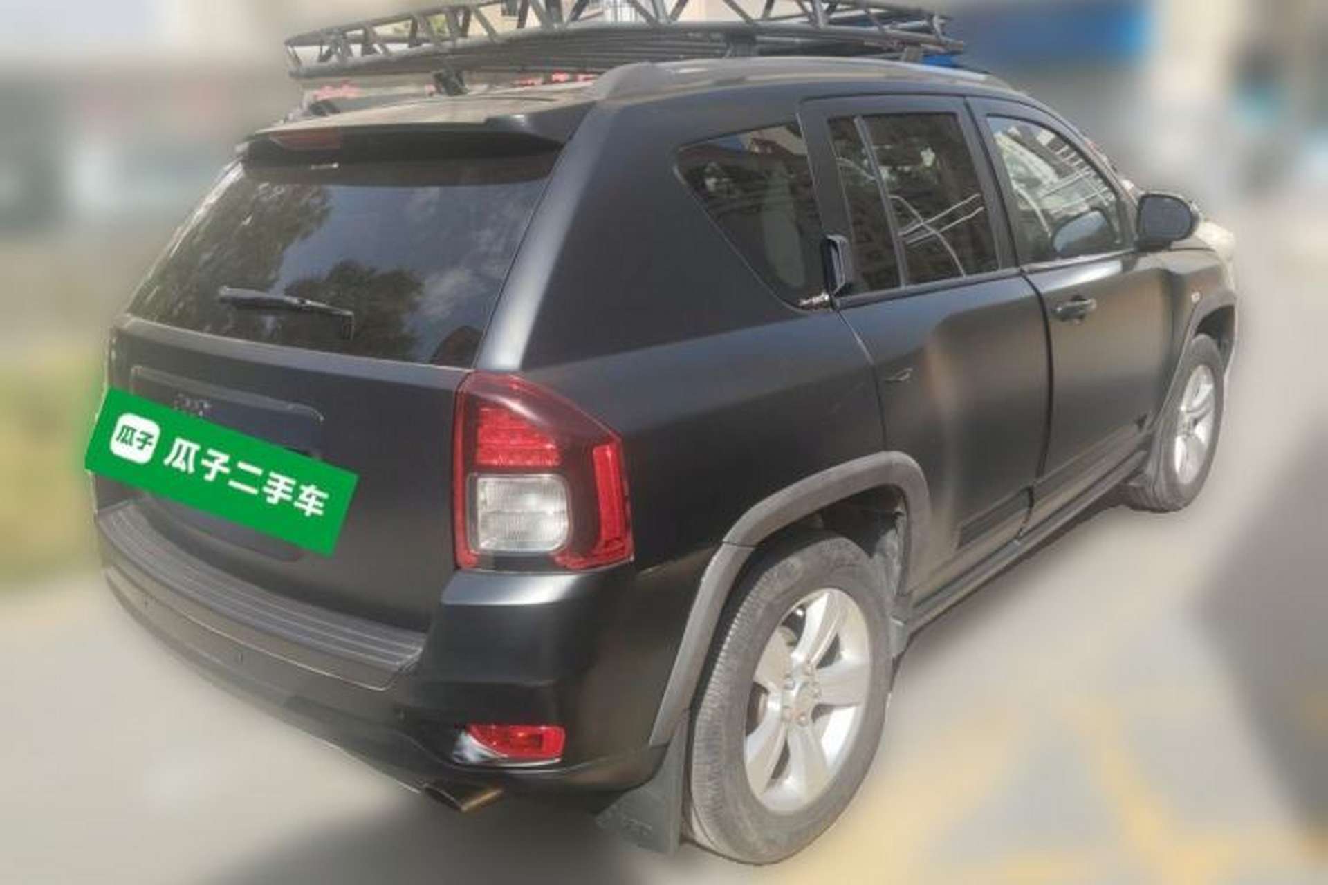 Used Jeep Compass 2013 2.4L four-wheel-drive sport version Rear Right 45 Deg