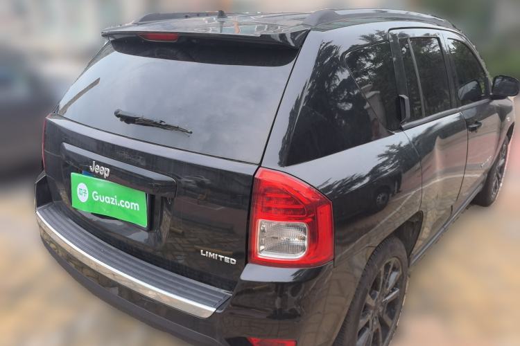 Used Jeep Compass 2013 2.4L Four-wheel Drive Black Edition with Navigation Rear Right 45 Deg