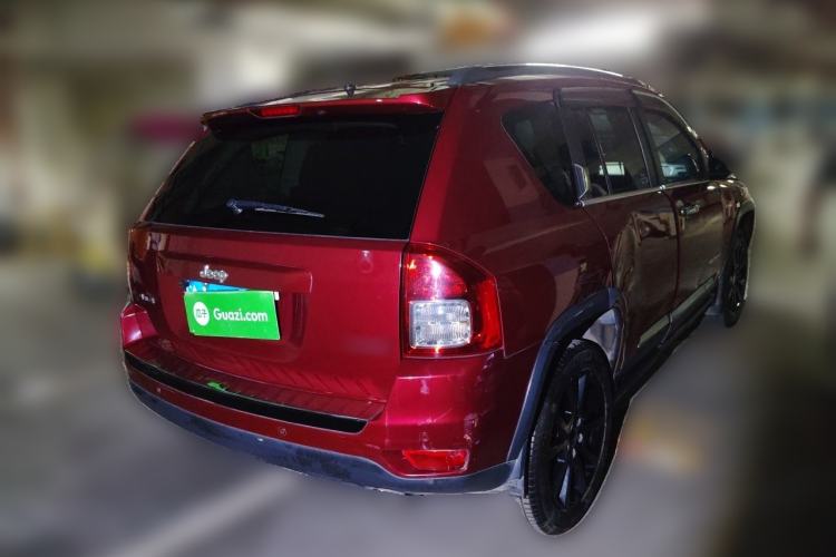 Used Jeep Compass 2013 2.4L Four-wheel Drive Black Edition with Navigation Rear Right 45 Deg