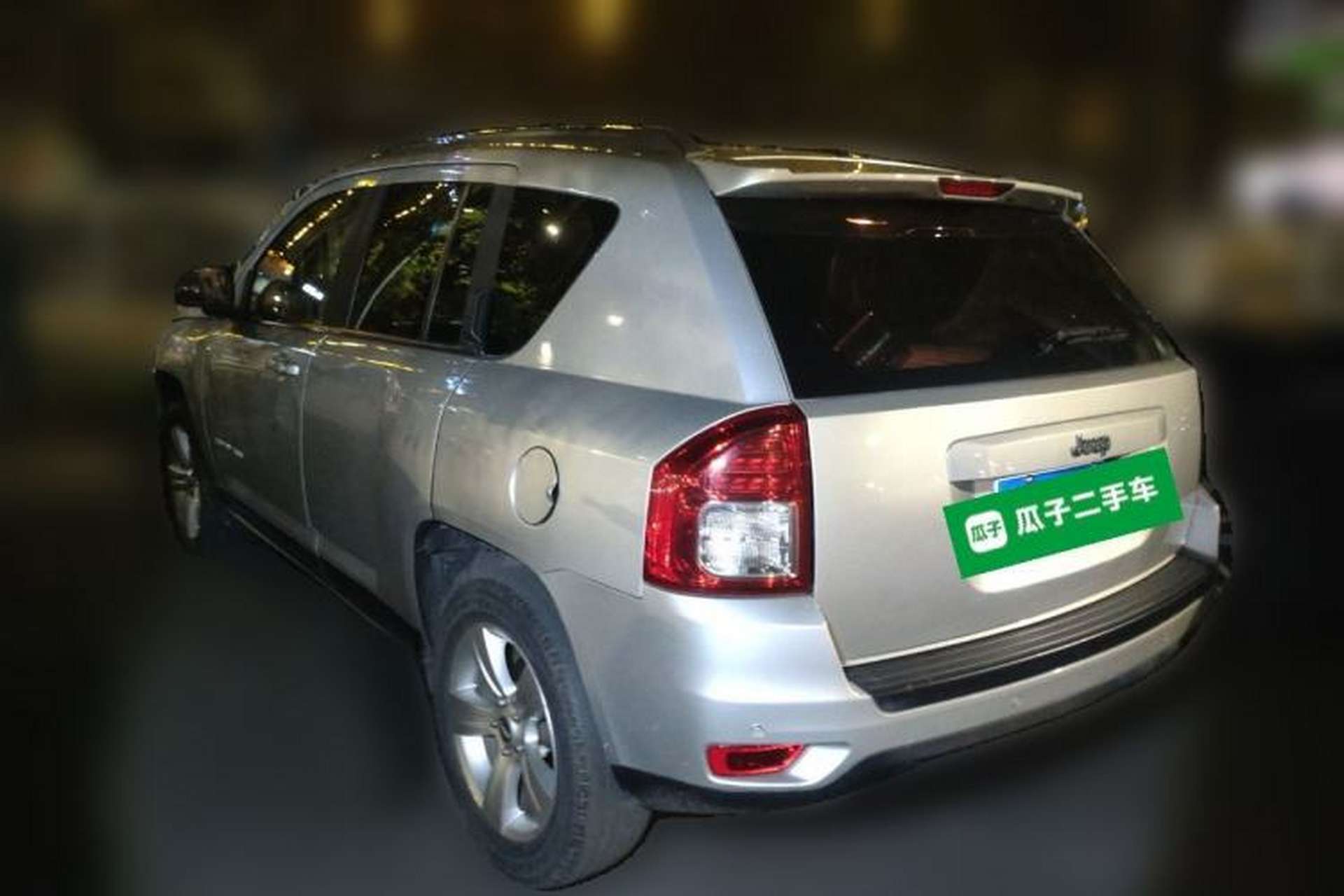 Used Jeep Compass 2013 2.4L four-wheel-drive sport version Rear Left 45 Deg