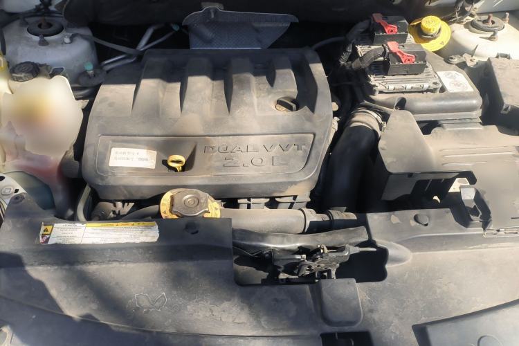 Used Jeep Compass 2013 2.0L Two-Wheel Drive Black Luxury Edition Engine Bay