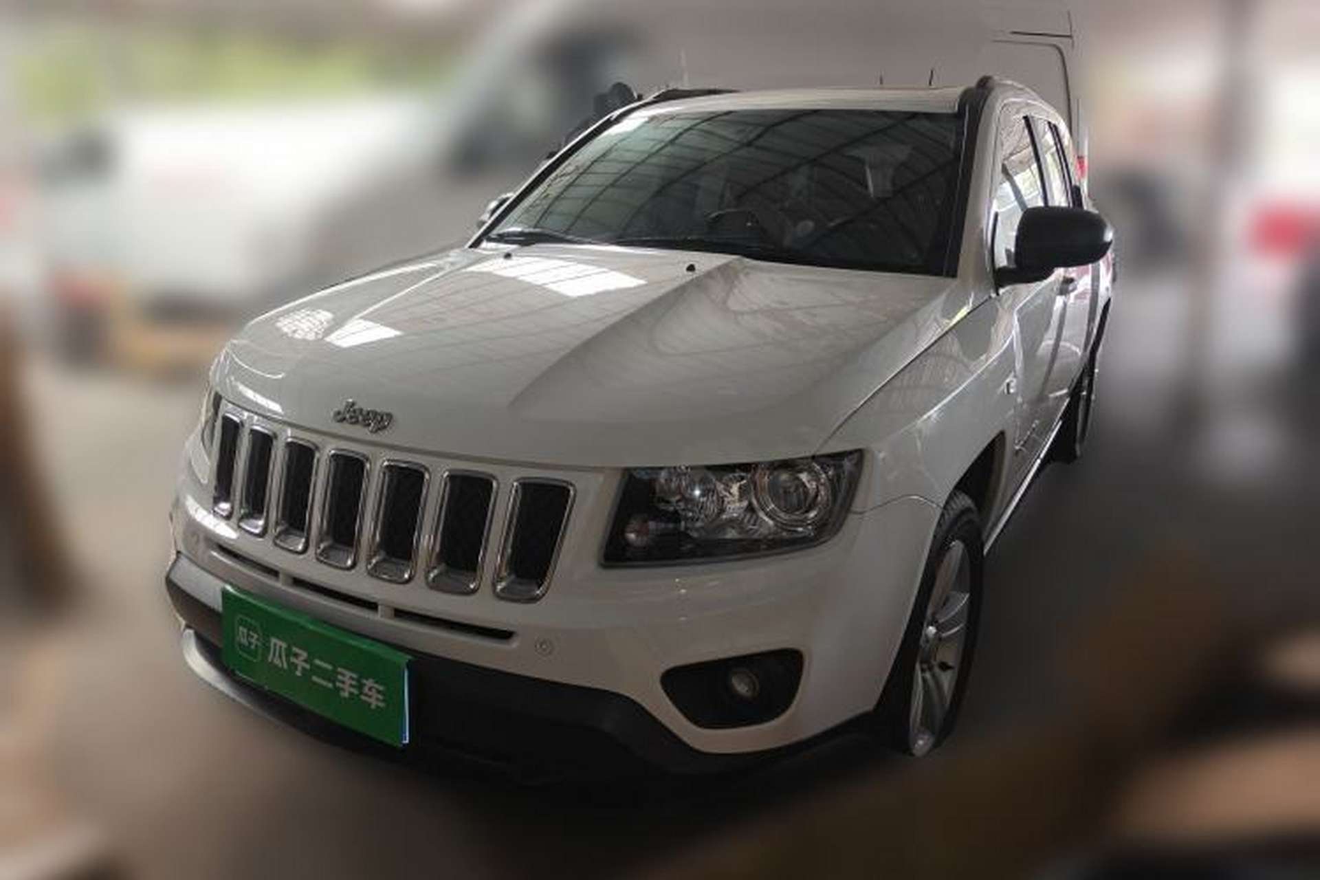 Used Jeep Compass 2013 2.0L two-wheel drive sport version Front Left 45 Deg