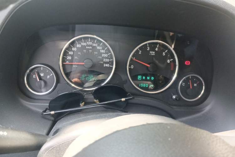 Used Jeep Compass 2013 2.4L Four-wheel Drive Black Edition with Navigation Instrument Cluster