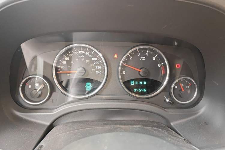Used Jeep Compass 2013 2.4L Four-wheel Drive Black Edition with Navigation Instrument Cluster