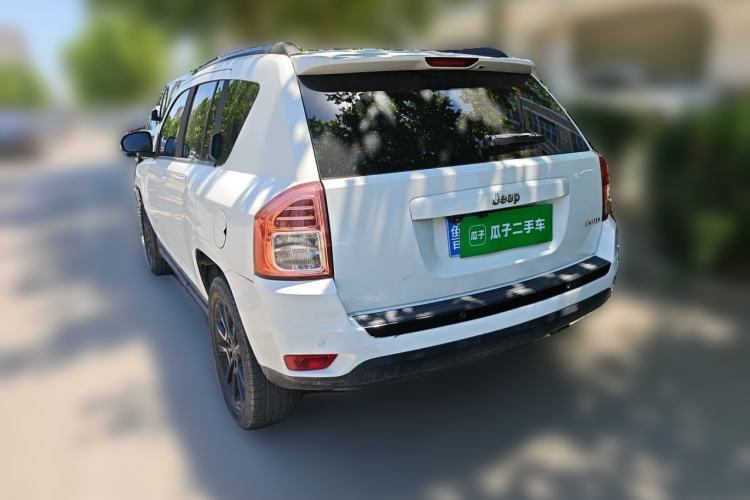 Used Jeep Compass 2013 2.4L Four-wheel Drive Black Edition with Navigation Rear Left 45 Deg