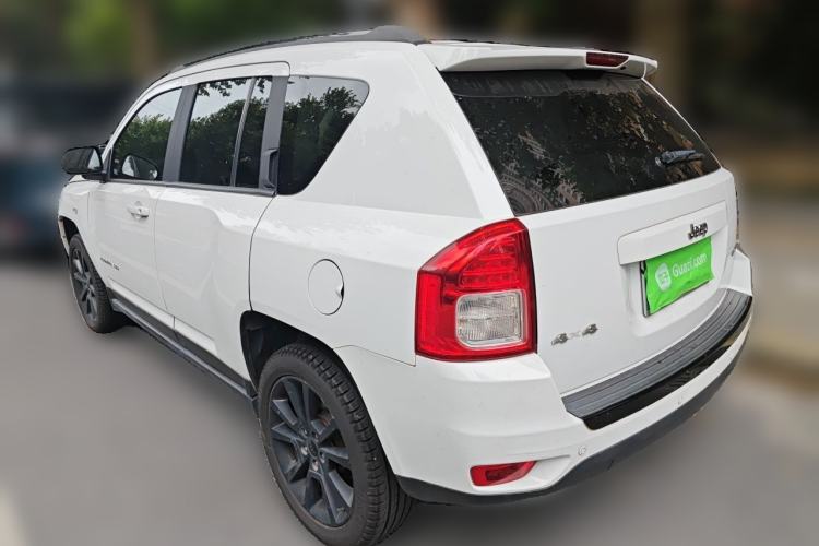 Used Jeep Compass 2013 2.4L Four-wheel Drive Black Edition with Navigation Rear Left 45 Deg
