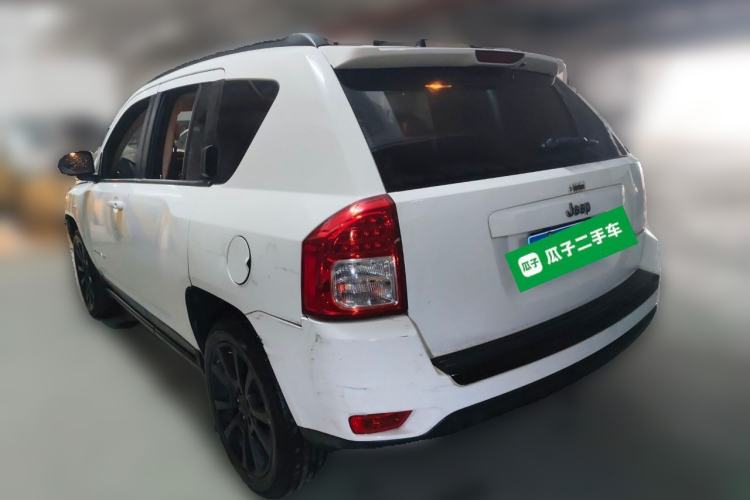 Used Jeep Compass 2013 2.4L Four-wheel Drive Black Edition with Navigation Rear Left 45 Deg