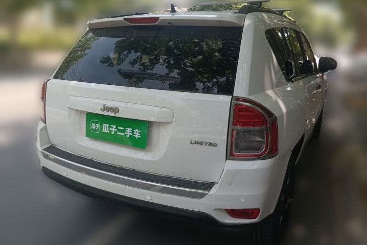 Used Jeep Compass 2013 2.4L Four-wheel Drive Black Edition with Navigation Rear Right 45 Deg