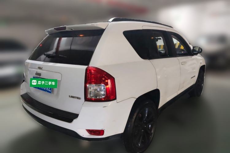 Used Jeep Compass 2013 2.4L Four-wheel Drive Black Edition with Navigation Rear Right 45 Deg