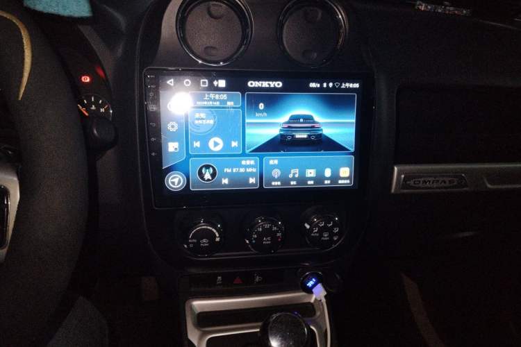 Used Jeep Compass 2014 Revised Version 2.4L Four-Wheel Drive Comfort Edition Audio And AC Panel