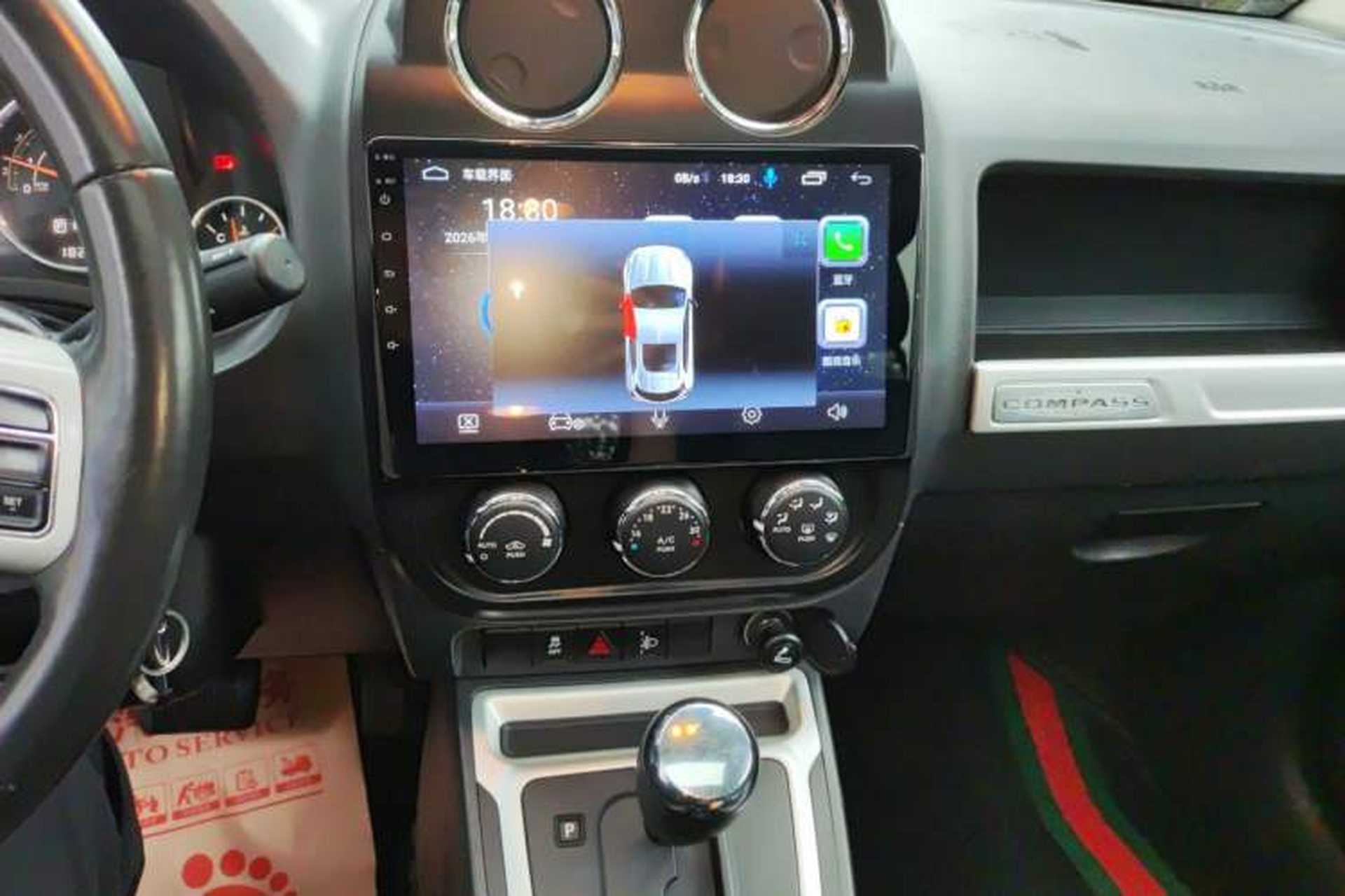 Used Jeep Compass 2014 Revised Version 2.4L Four-Wheel Drive Comfort Edition Audio And AC Panel