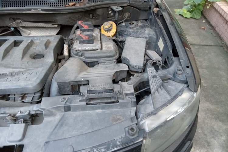 Used Jeep Compass 2014 Revised Version 2.4L Four-Wheel Drive Comfort Edition Engine Bay Left