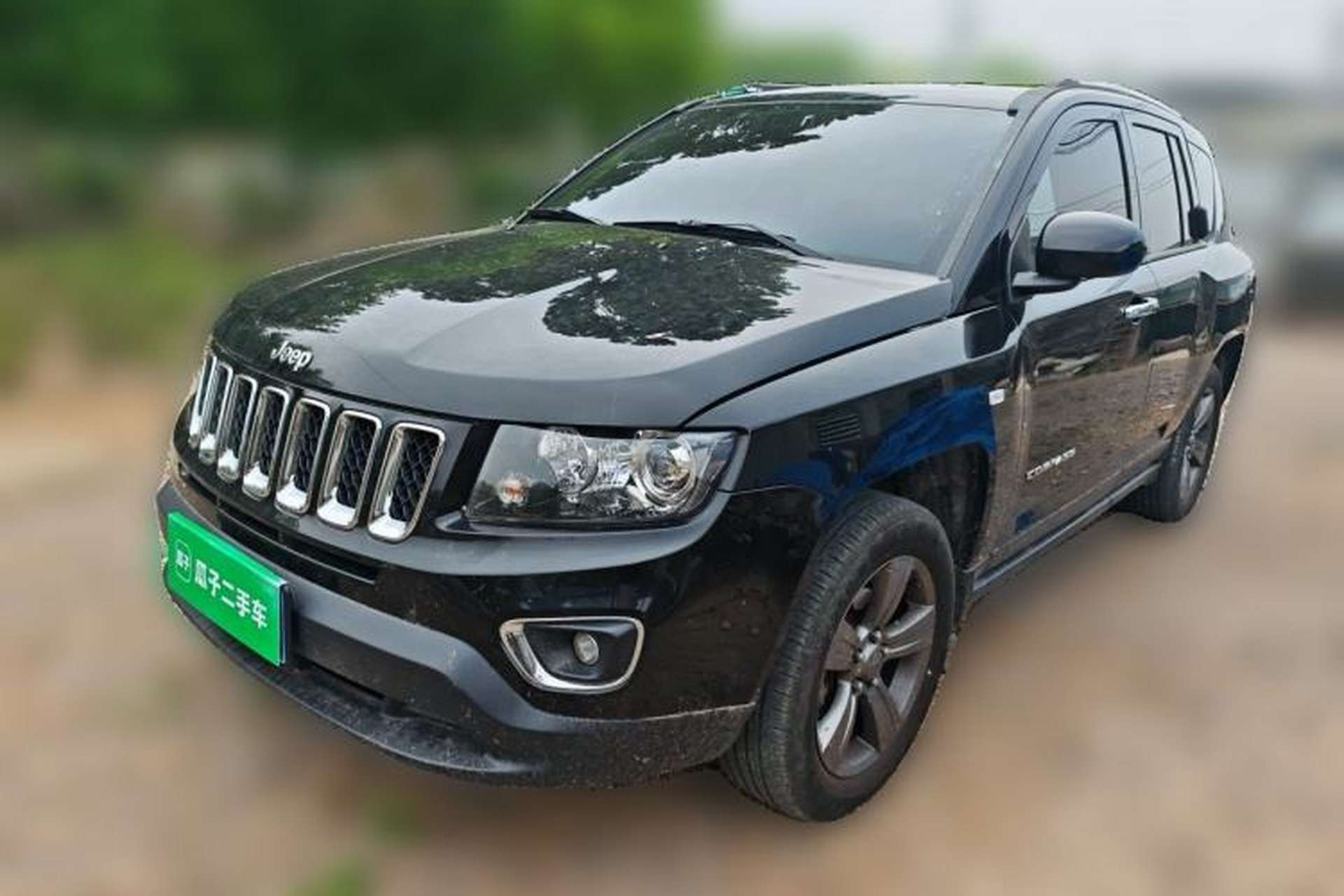 Used Jeep Compass 2014 Revised Version 2.4L Four-Wheel Drive Comfort Edition Front Left 45 Deg