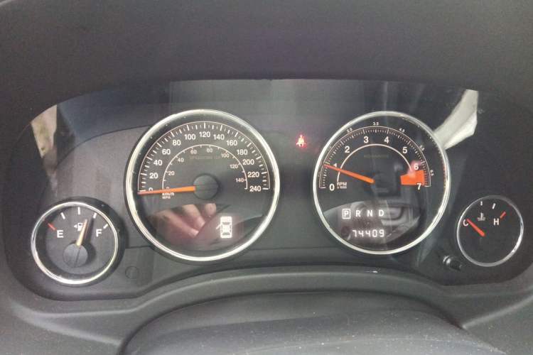 Used Jeep Compass 2014 Revised Version 2.0L Two-Wheel Drive Elite Edition Instrument Cluster