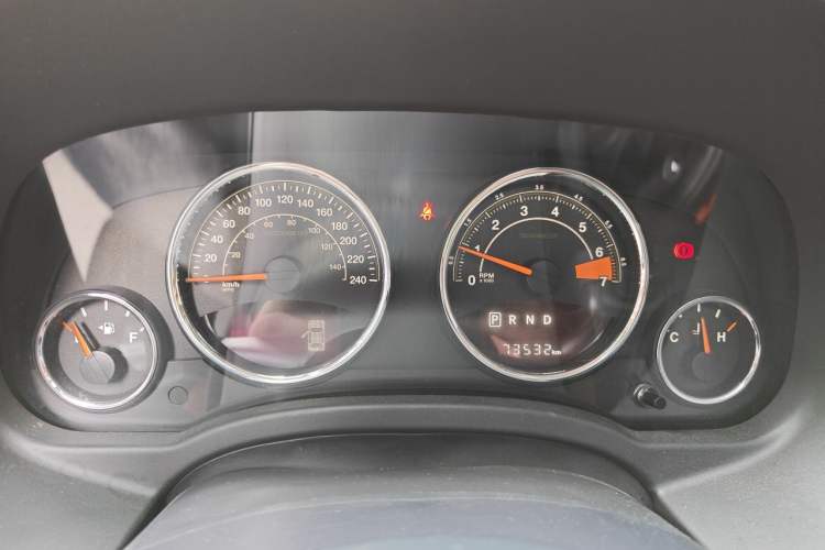 Used Jeep Compass 2014 Revised Version 2.4L Four-Wheel Drive Luxury Edition Instrument Cluster