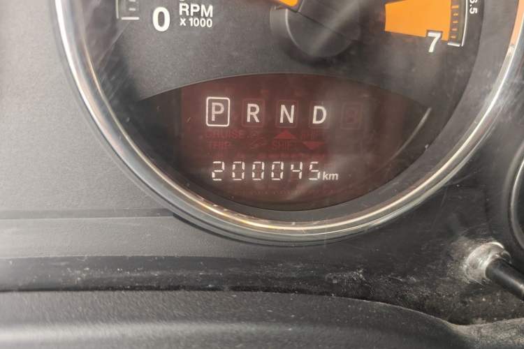 Used Jeep Compass 2014 Revised Version 2.4L Four-Wheel Drive Comfort Edition Odometer Close Up