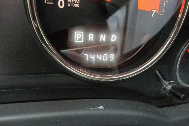 Used Jeep Compass 2014 Revised Version 2.0L Two-Wheel Drive Elite Edition Odometer Close Up