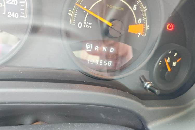 Used Jeep Compass 2014 Revised Version 2.0L Two-Wheel Drive Entry-Level Edition Odometer Close Up