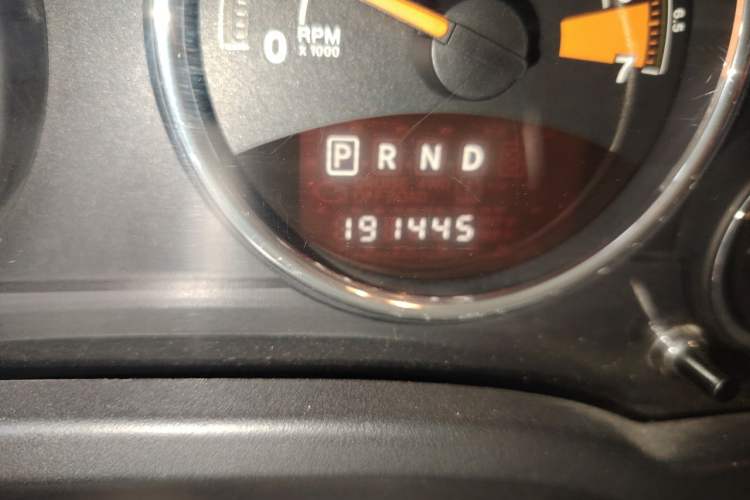 Used Jeep Compass 2014 Revised Version 2.0L Two-Wheel Drive Elite Edition Odometer Close Up