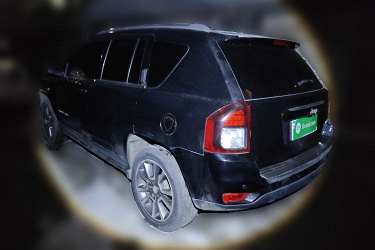 Used Jeep Compass 2014 2.4L four-wheel drive luxury navigation version Rear Left 45 Deg