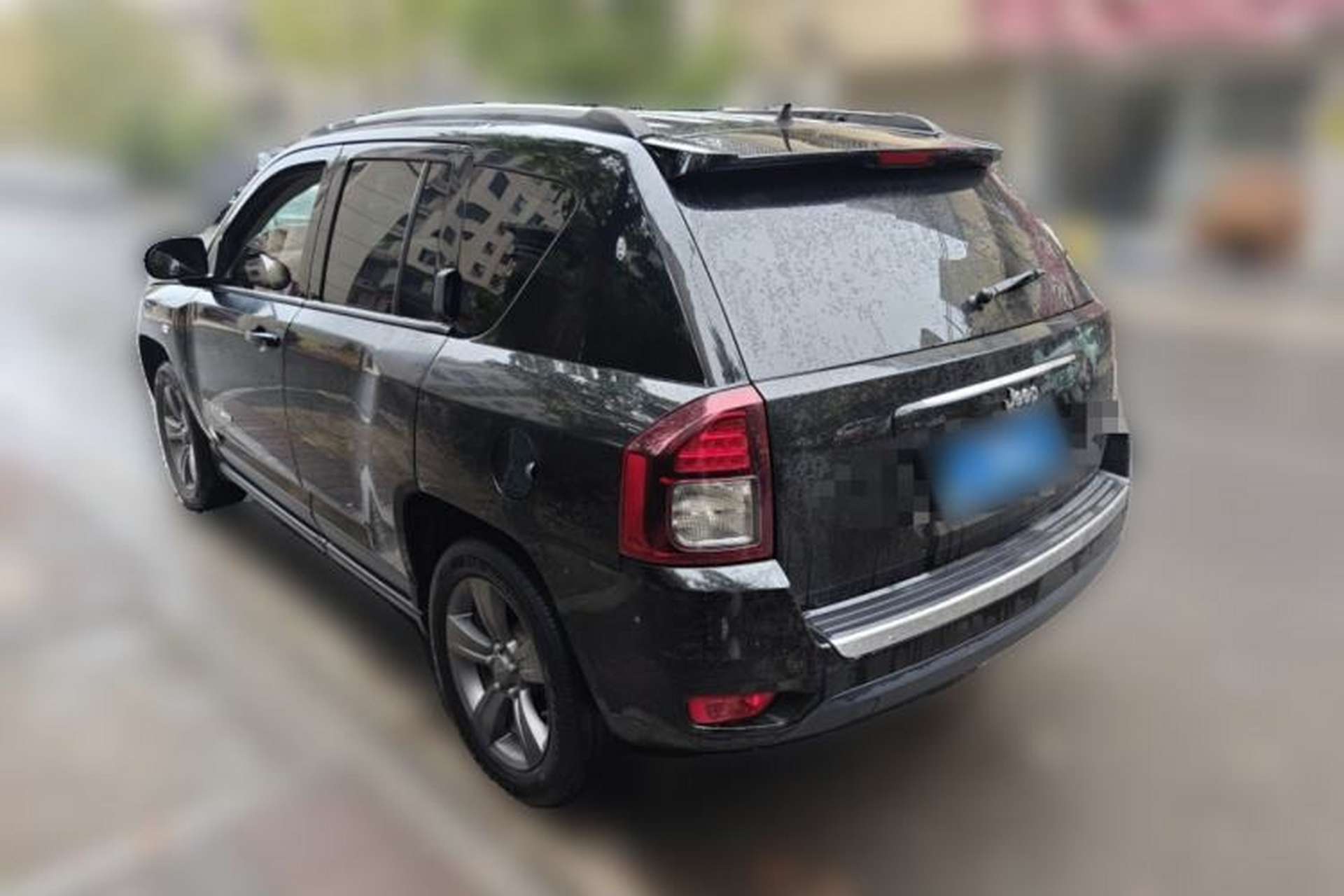 Used Jeep Compass 2014 2.4L four-wheel drive sport version Rear Left 45 Deg