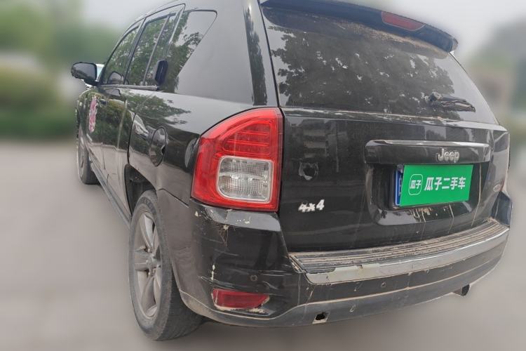 Used Jeep Compass 2014 Revised Version 2.4L Four-Wheel Drive Comfort Edition Rear Left 45 Deg