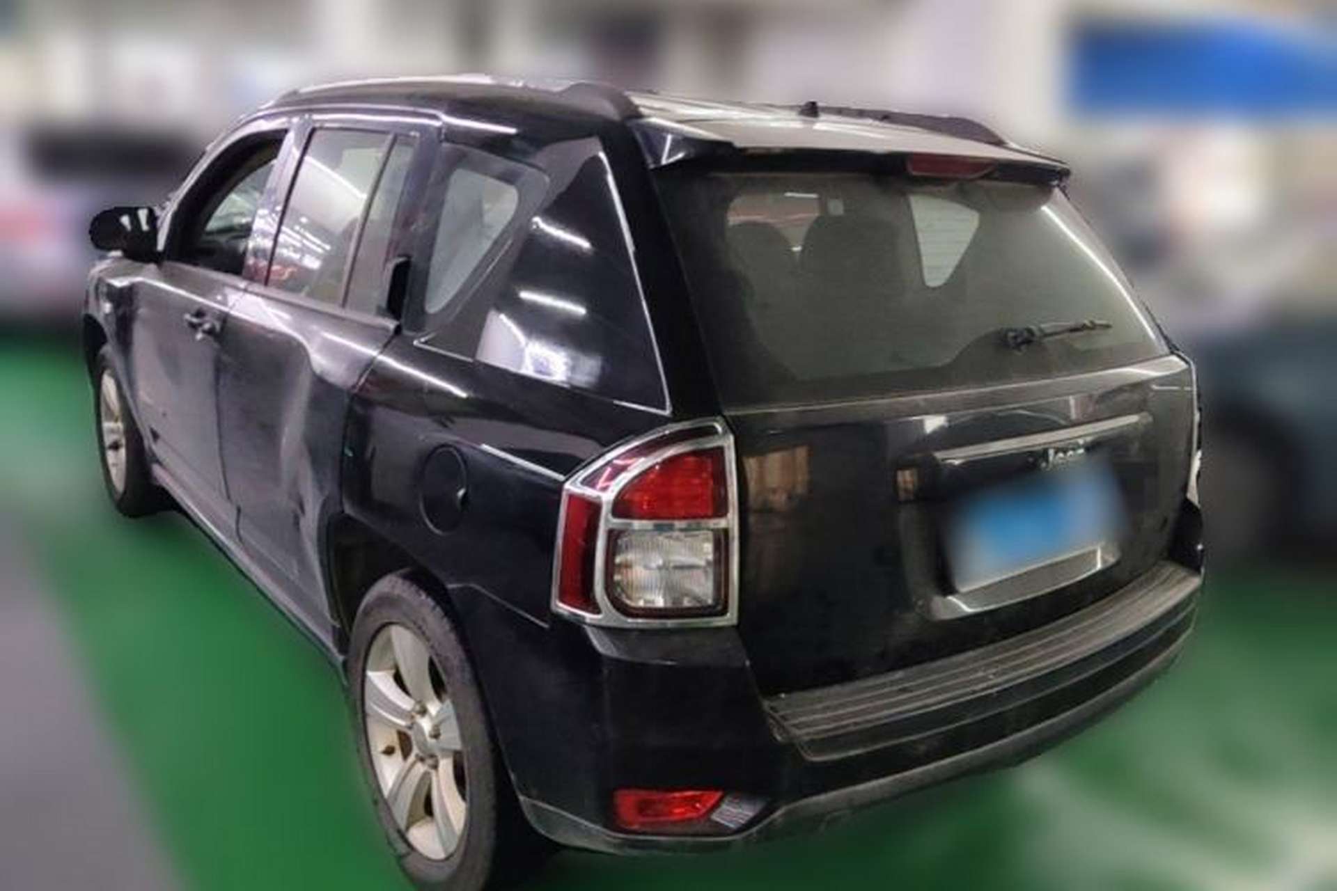 Used Jeep Compass 2014 2.0L two-wheel drive sport version Rear Left 45 Deg