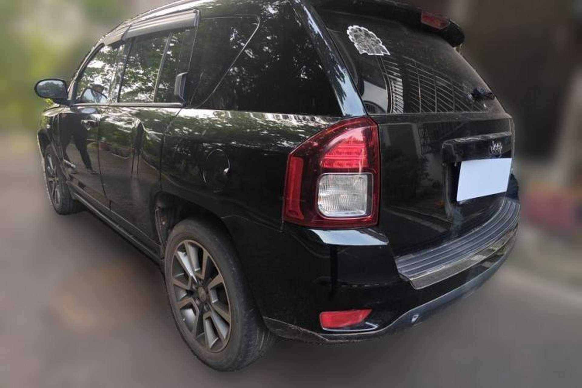 Used Jeep Compass 2014 2.0L two-wheel drive luxury version Rear Left 45 Deg
