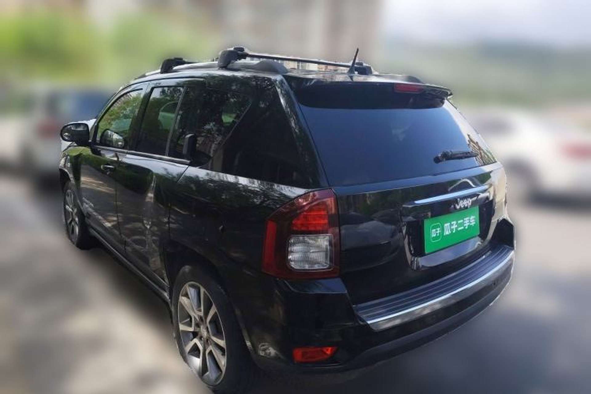 Used Jeep Compass 2014 Revised Version 2.4L Four-Wheel Drive Luxury Edition Rear Left 45 Deg