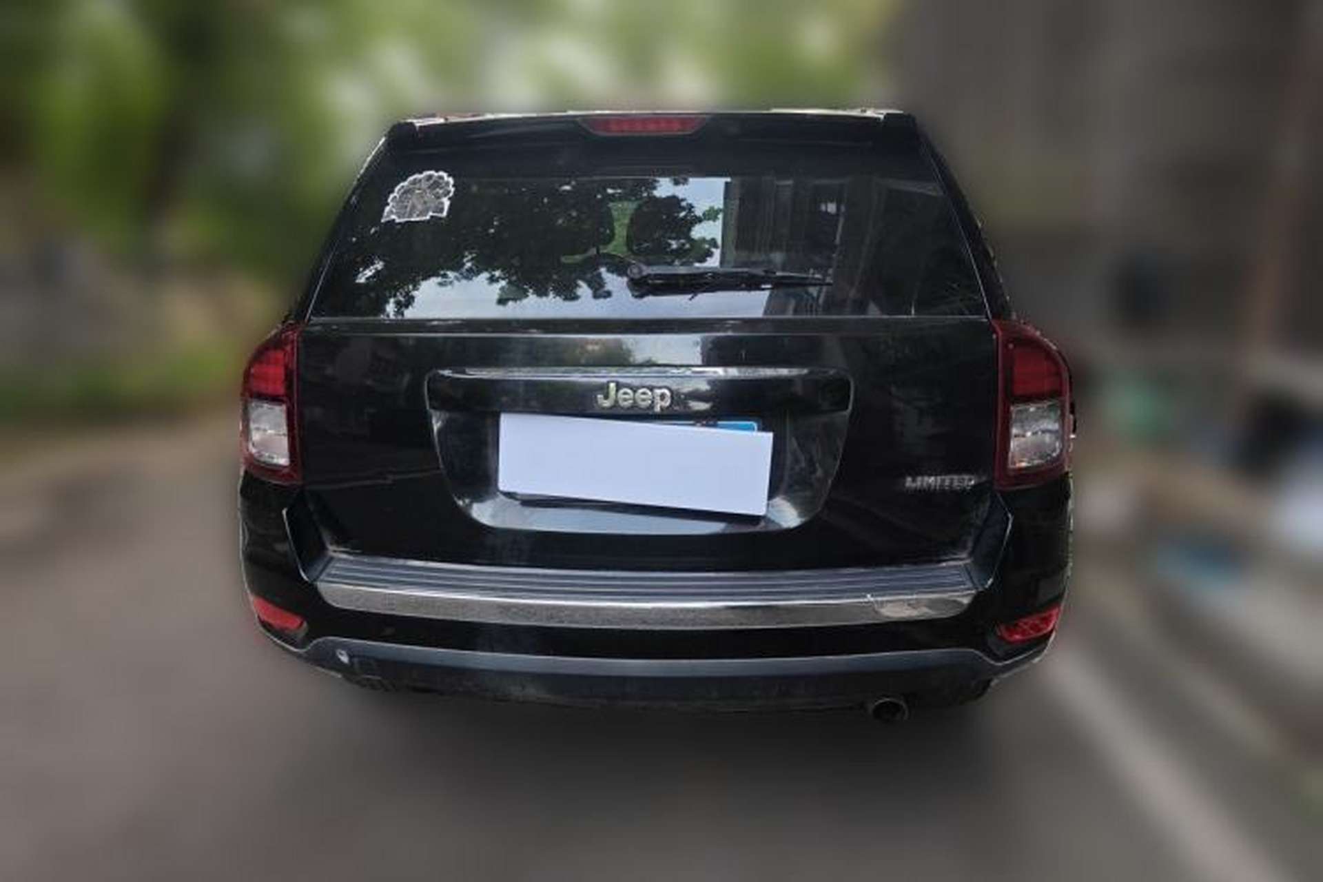 Used Jeep Compass 2014 2.0L two-wheel drive luxury version Rear