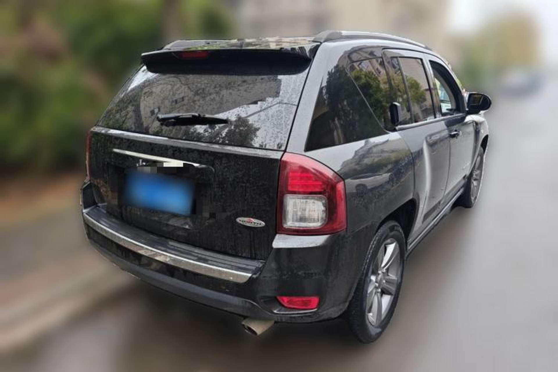 Used Jeep Compass 2014 2.4L four-wheel drive sport version Rear Right 45 Deg
