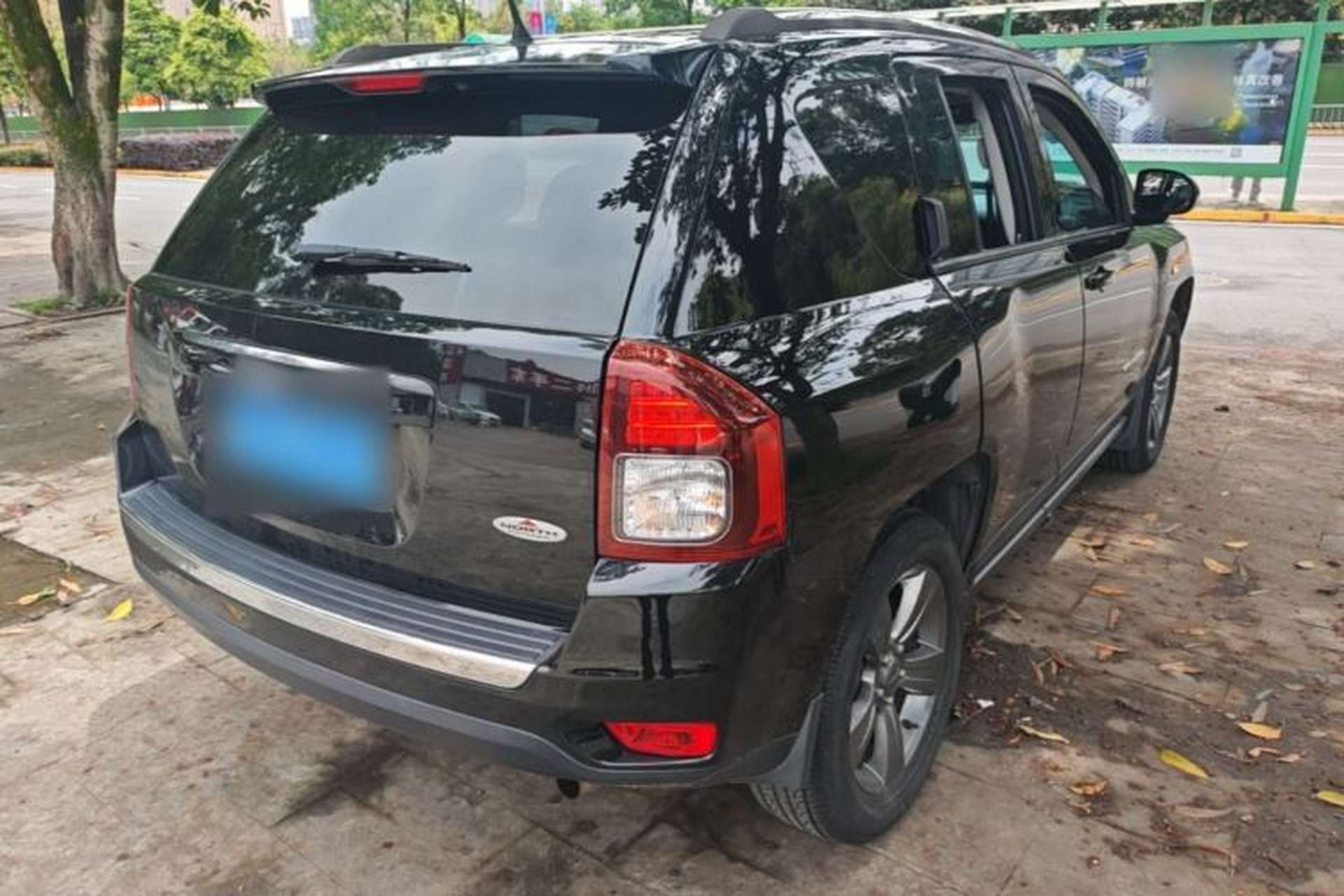 Used Jeep Compass 2014 Revised Version 2.4L Four-Wheel Drive Comfort Edition Rear Right 45 Deg