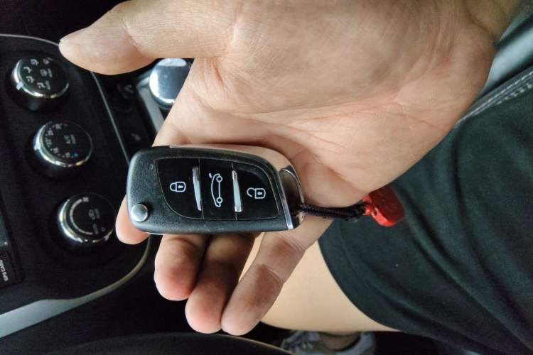 Used Jeep Compass 2014 Revised Version 2.4L Four-Wheel Drive Luxury Edition Vehicle Key