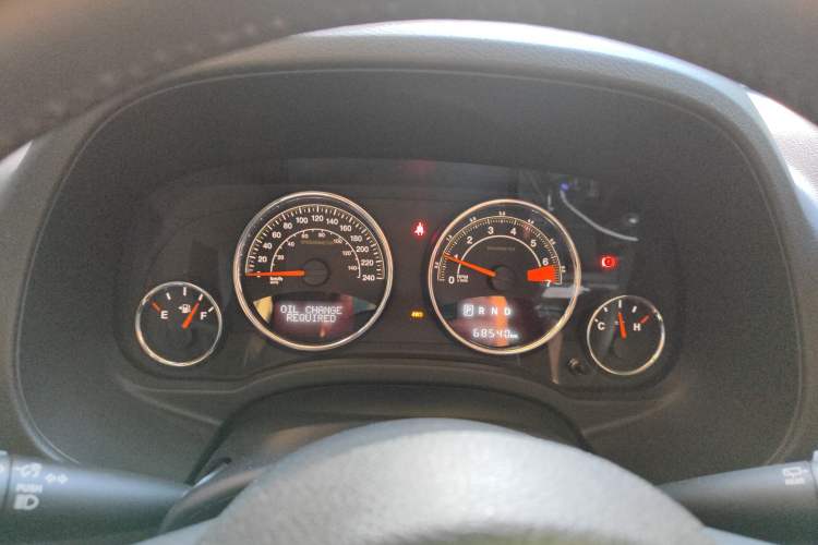 Used Jeep Compass 2014 Revised Version 2.4L Four-Wheel Drive Comfort Edition Instrument Cluster