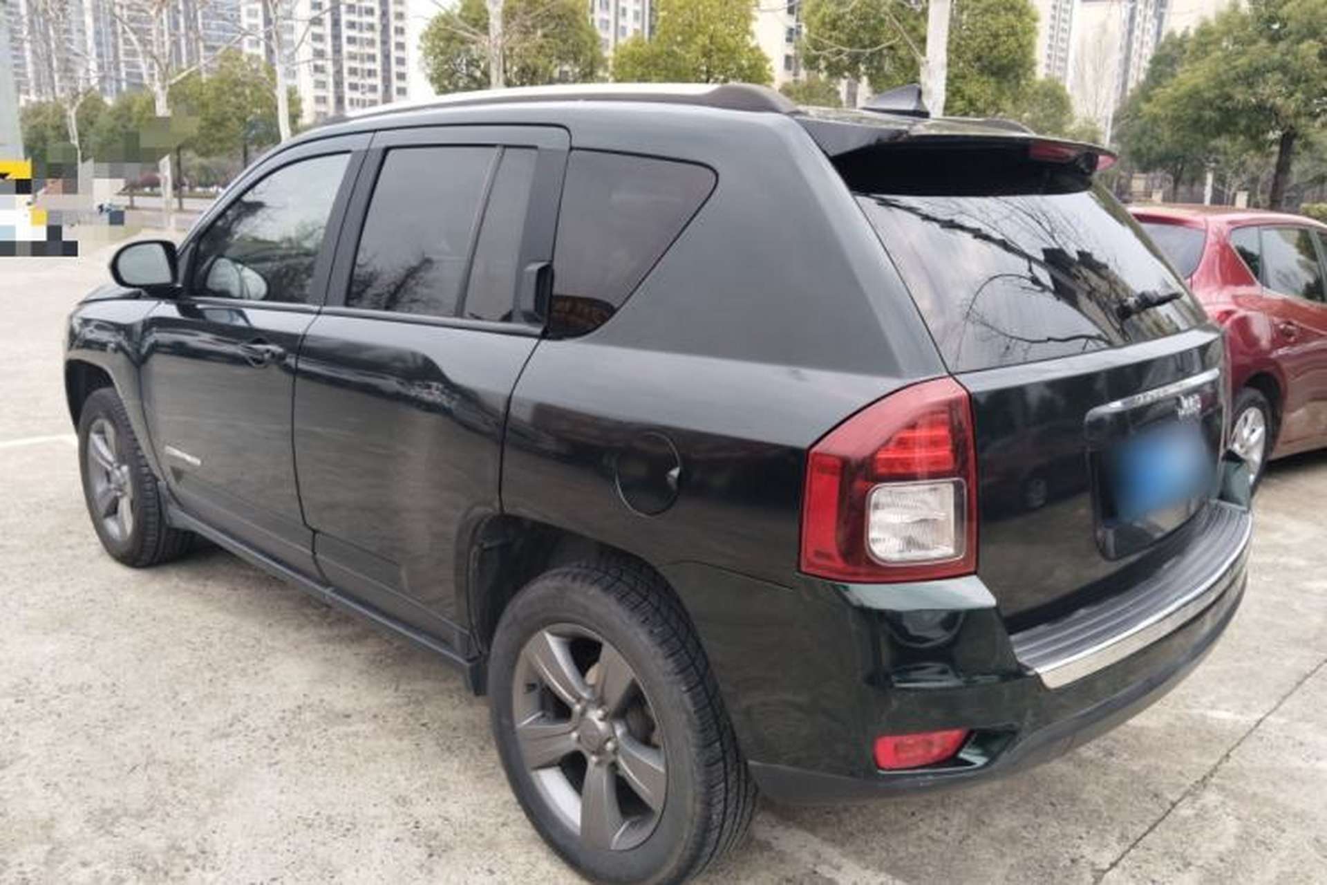 Used Jeep Compass 2014 Revised Version 2.4L Four-Wheel Drive Comfort Edition Rear Left 45 Deg