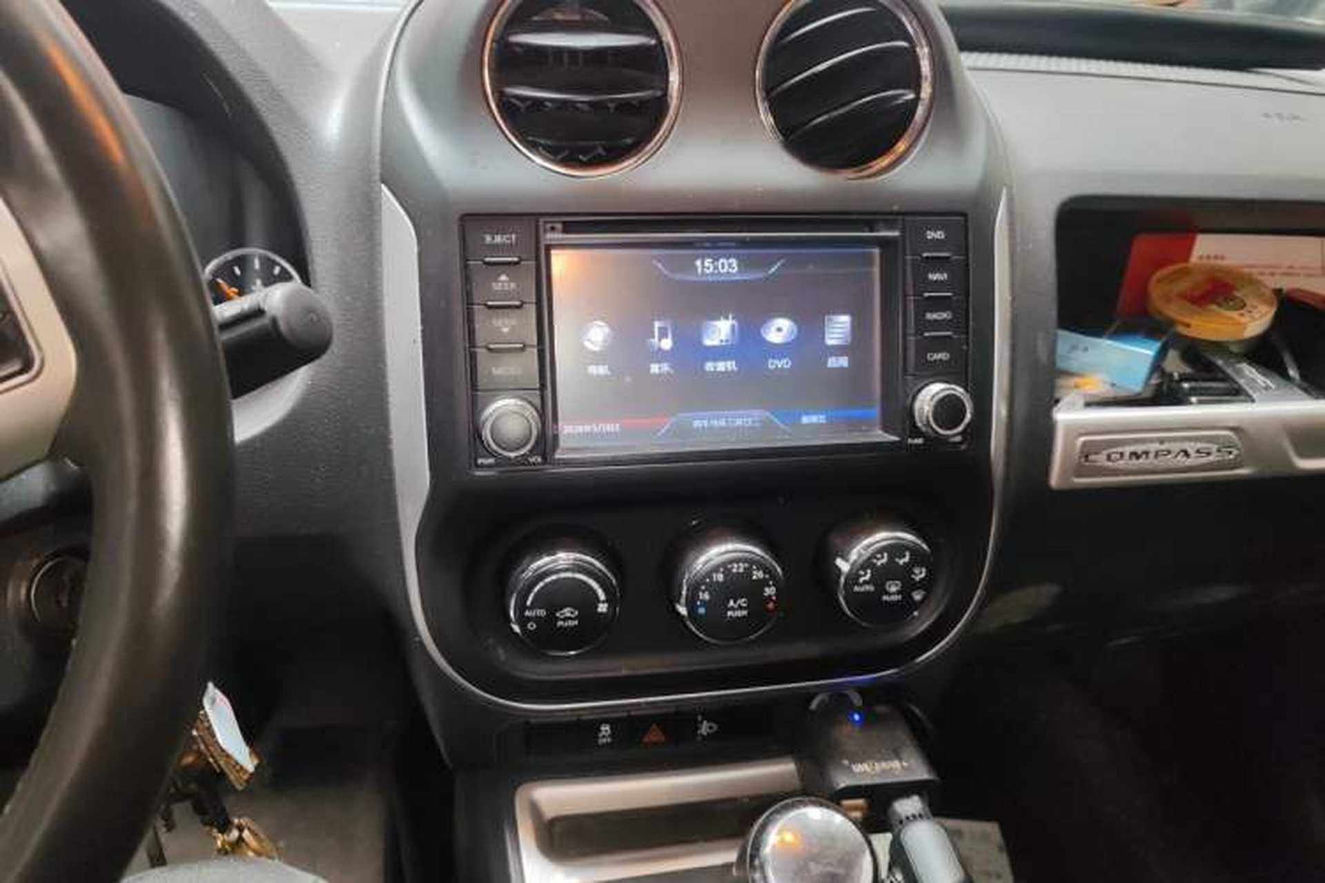 Used Jeep Compass 2014 2.4L Four-Wheel Drive Serpentine Collection Edition Audio And AC Panel