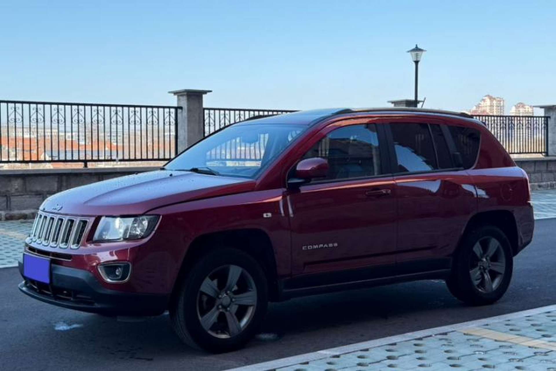 Used Jeep Compass 2014 Revised Version 2.4L Four-Wheel Drive Comfort Edition Front Left 45 Deg