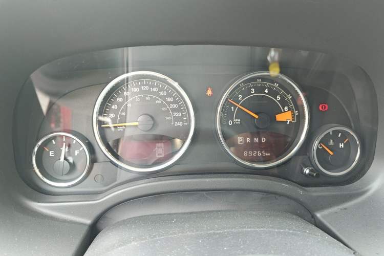 Used Jeep Compass 2014 Revised Version 2.0L Two-Wheel Drive Elite Edition Instrument Cluster