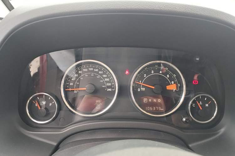 Used Jeep Compass 2014 Revised Version 2.0L Two-Wheel Drive Elite Edition Instrument Cluster
