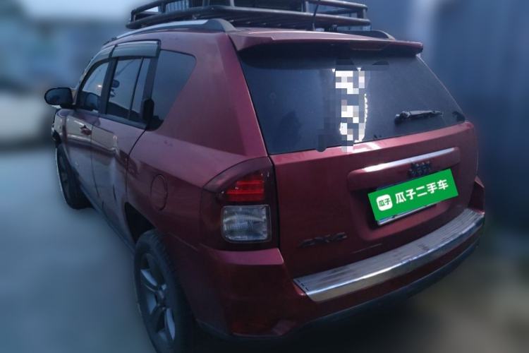 Used Jeep Compass 2014 2.4L four-wheel drive sport version Rear Left 45 Deg