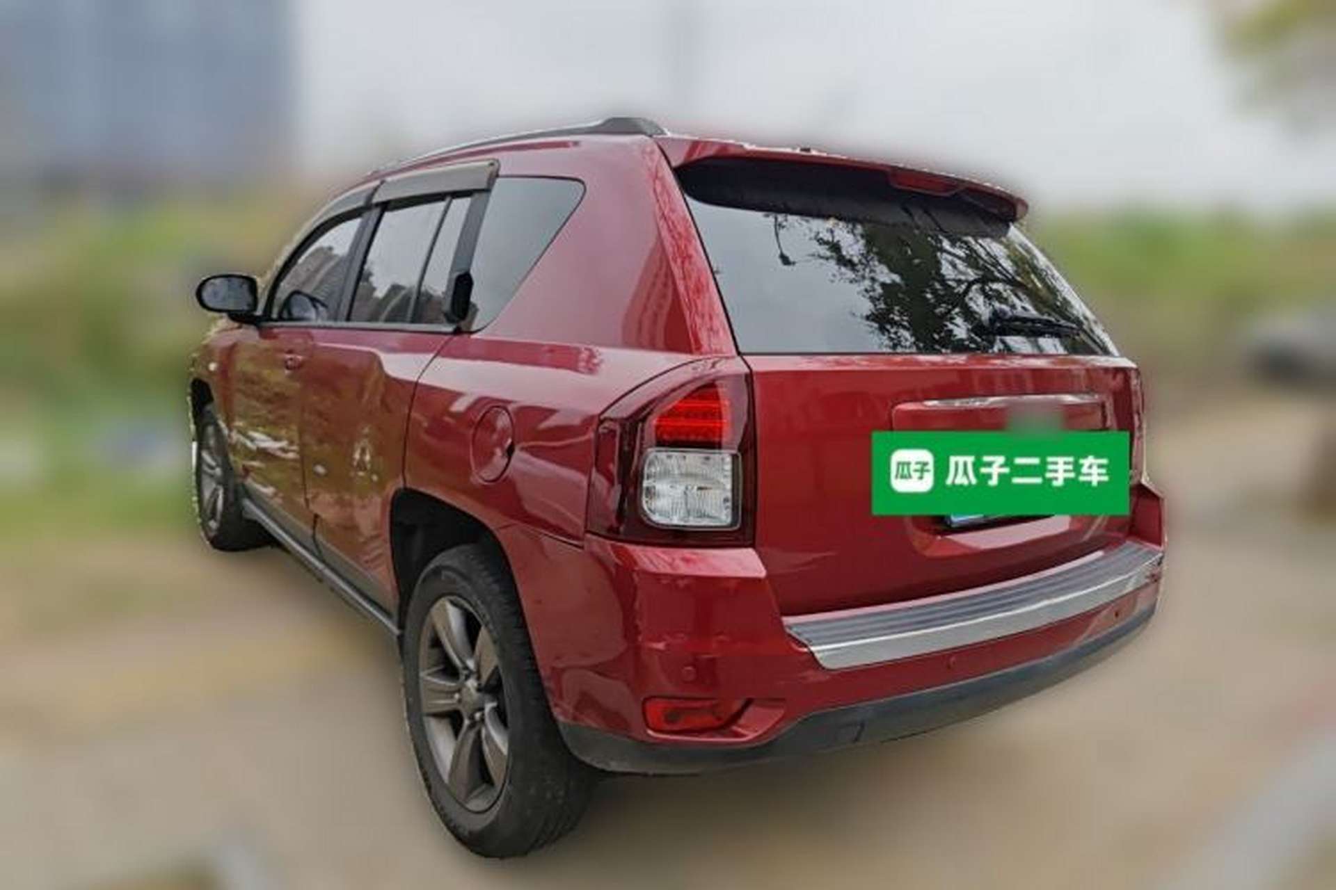Used Jeep Compass 2014 2.4L four-wheel drive sport version Rear Left 45 Deg