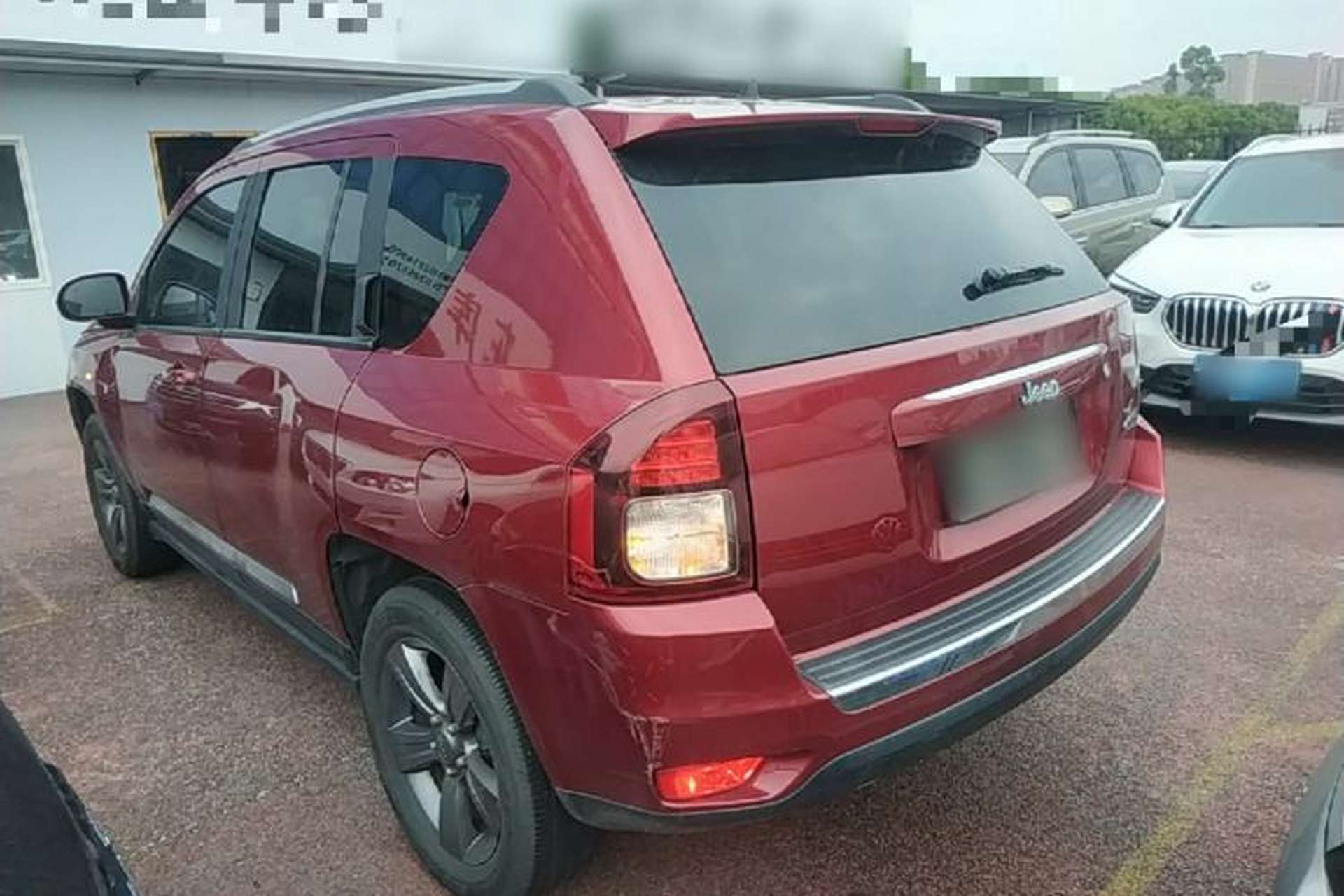 Used Jeep Compass 2014 Revised Version 2.4L Four-Wheel Drive Comfort Edition Rear Left 45 Deg