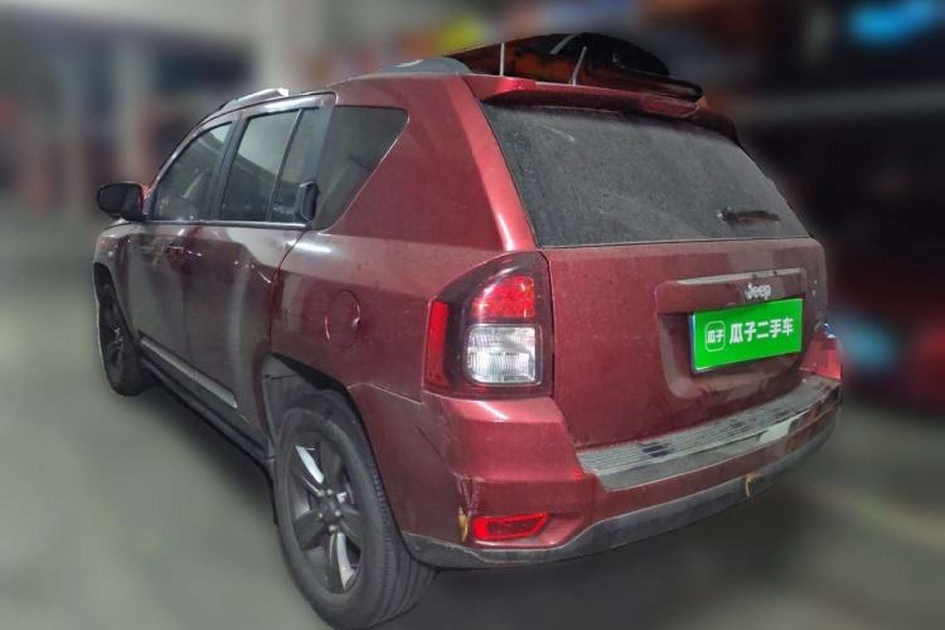 Used Jeep Compass 2014 Revised Version 2.4L Four-Wheel Drive Comfort Edition Rear Left 45 Deg