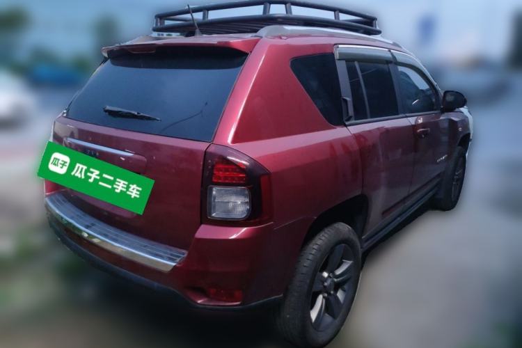 Used Jeep Compass 2014 2.4L four-wheel drive sport version Rear Right 45 Deg