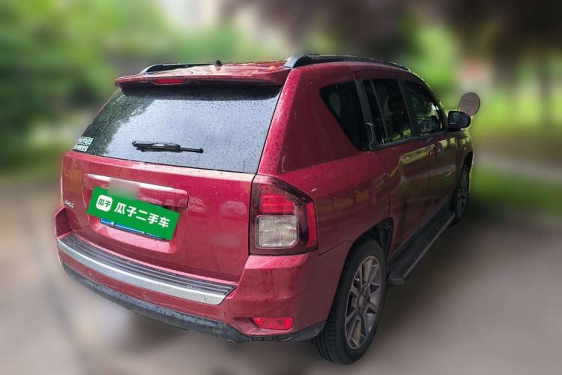 Used Jeep Compass 2014 2.0L two-wheel drive luxury version Rear Right 45 Deg