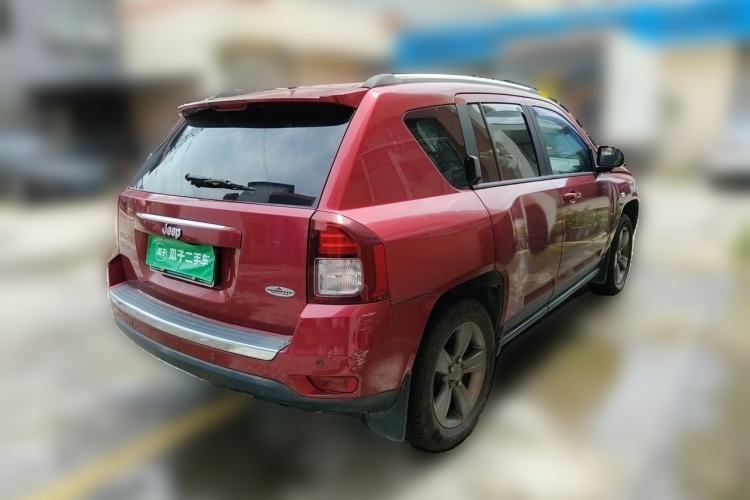 Used Jeep Compass 2014 Revised Version 2.4L Four-Wheel Drive Comfort Edition Rear Right 45 Deg