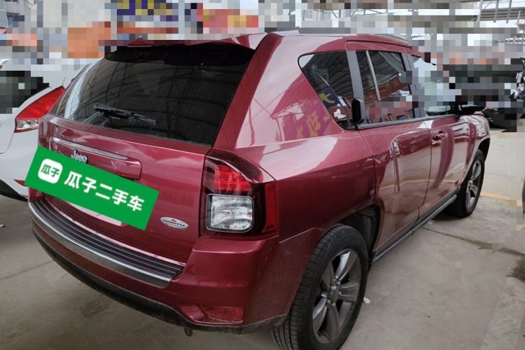 Used Jeep Compass 2014 Revised Version 2.4L Four-Wheel Drive Comfort Edition Rear Right 45 Deg